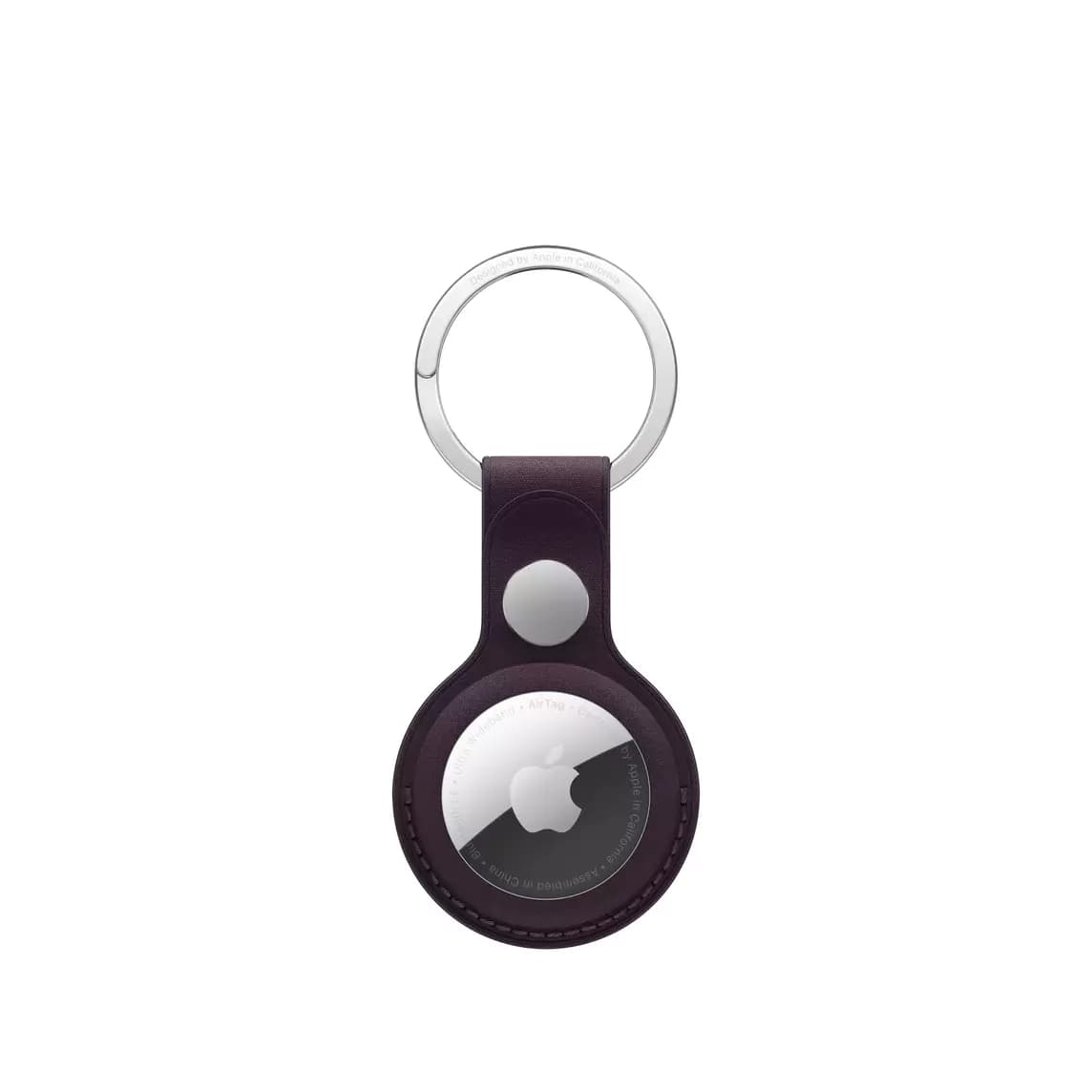 Apple (MA7K4ZM/A) Airtag Finewoven Key Ring Blackberry