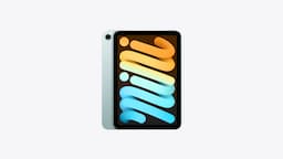 Apple MXPW3HN/A iPad Mini A17 Pro chip, iPadOS 18, Wi-Fi + Cellular, 256 GB Storage, 8.3 Inch Display - Blue