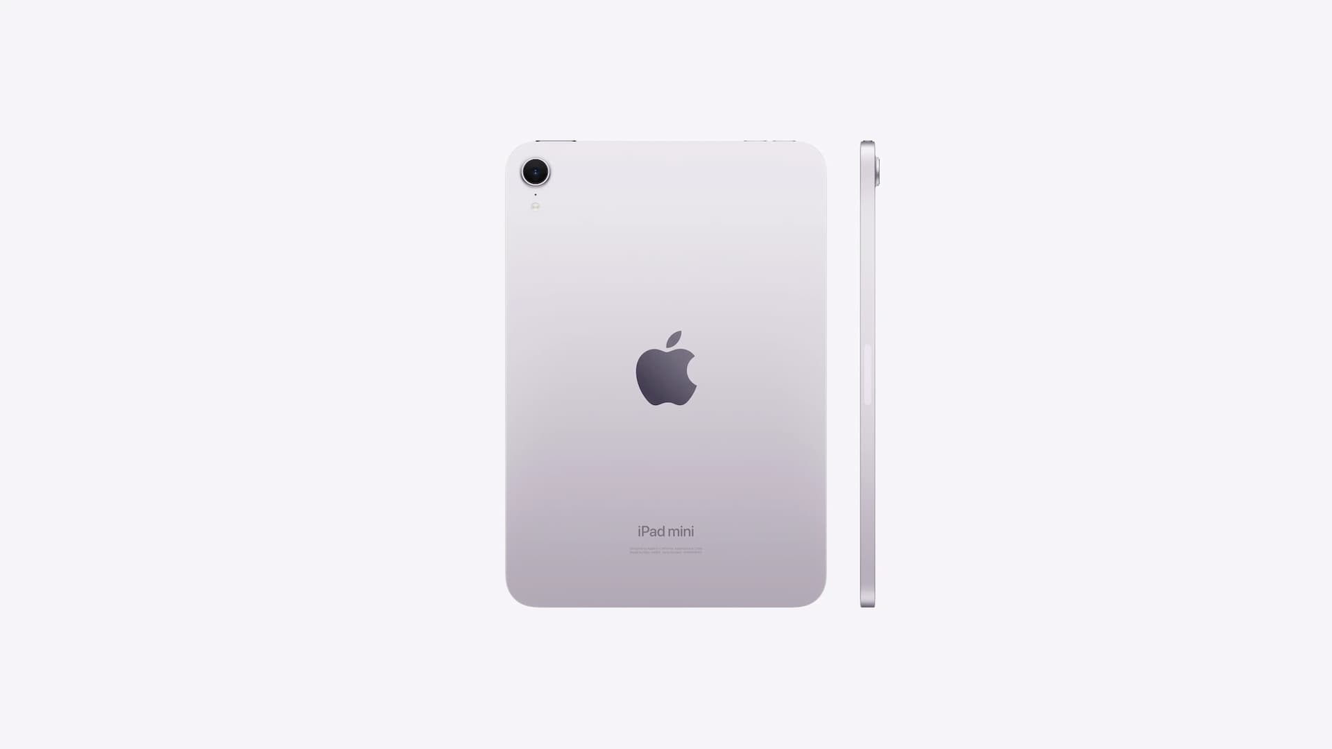 Apple MXPR3HN/A iPad Mini A17 Pro chip, iPadOS 18, Wi-Fi + Cellular, 128 GB Storage, 8.3 Inch Display - Purple