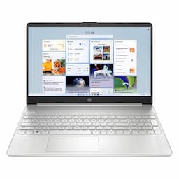 HP 7G6H1PA#ACJ Laptop 39.6 cm (15.6) 15s-eq2212AU, AMD Ryzen 3 5300U, 8 GB RAM, 512 GB Storage, Silver