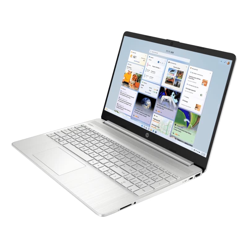 HP 7G6H1PA#ACJ Laptop 39.6 cm (15.6) 15s-eq2212AU, AMD Ryzen 3 5300U, 8 GB RAM, 512 GB Storage, Silver