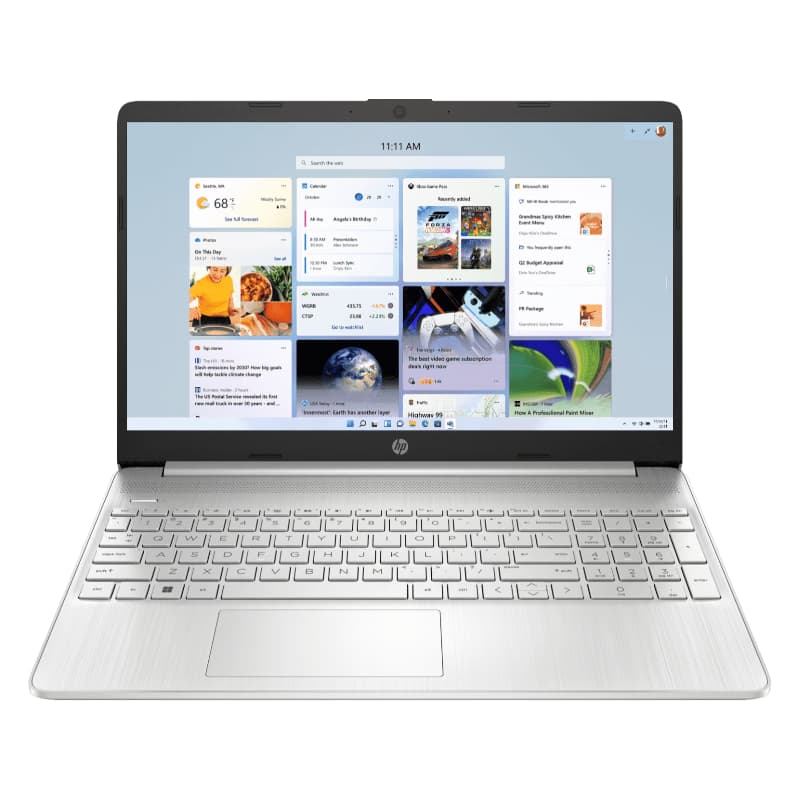 HP 50M62PA#ACJ Laptop 39.6 cm (15.6) 15s-eq2143AU, 8 GB RAM, 512 GB Storage, AMD Radeon Graphics, Silver