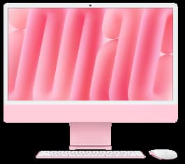Apple Z1E6 M4 8 Core CPU-8 Core CPU, 8 Core GPU, 16 Neural Core, 24 GB, 1 TB Pink iMac