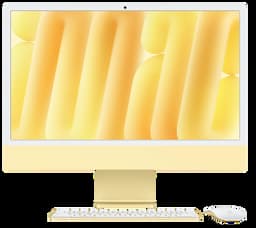 Apple Z1K2-IM24 – M4, 10-Core CPU, 10-Core GPU, 16-Core Neural Engine, 32GB RAM, 1TB SSD, iMac 24, Yellow