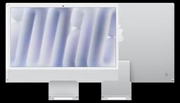 Apple Z1EJ-IM24 – M4, 10-Core CPU, 10-Core GPU, 16-Core Neural Engine, 16GB RAM, 2TB SSD, iMac 24, Silver