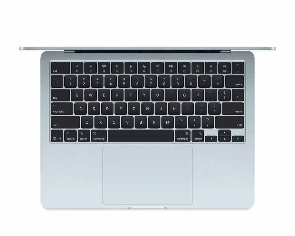 Apple MC6V4HN/A,13 Inch Display, M4 Chip, 10-Core CPU, 10-Core GPU, 24GB Neural Engine,24 GB RAM, 512 GB Storage - Sky Blue MacBook Air