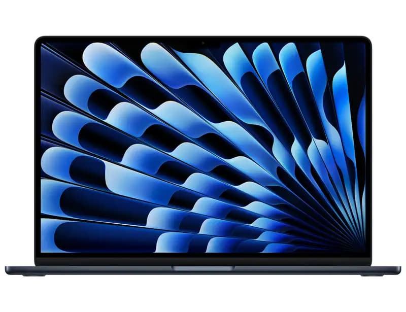 Apple Z1DH 15 inch, M4 Chip macOS 10 core CPU10 GPU, 16 Neural Engine 32GB RAM 1TB Storage Midnight MacBook Air