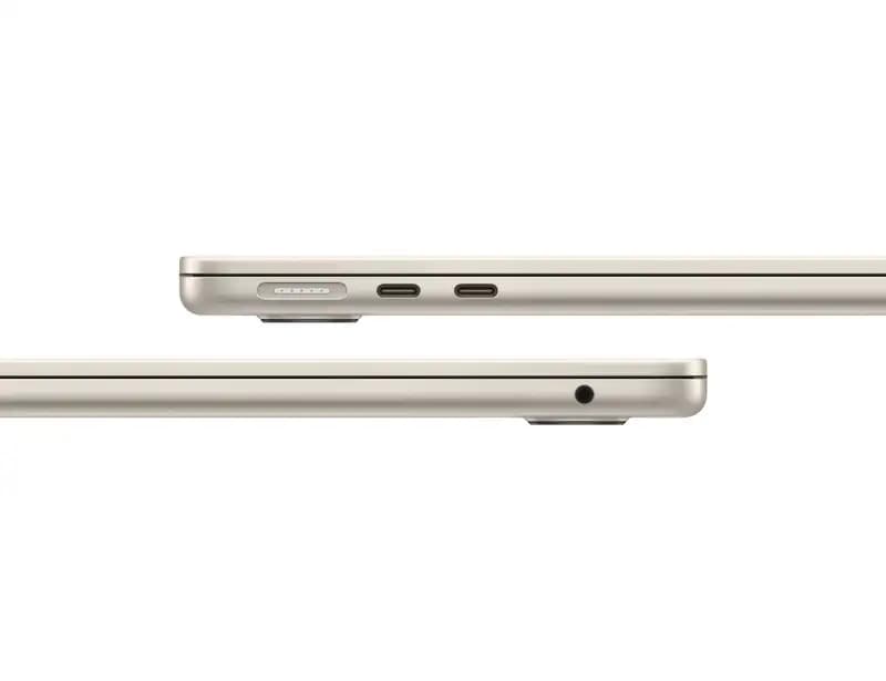 Apple Z1H1 15 Inch, M4 10 Core CPU, 10 GPU Core, 16 Neural Core, 32 GB, 1 TB, Star Light Macbook Air
