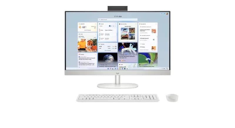 HP BC9Z9PA#ACJ, 27-CR1078IN, Ultra 7-155U, 32GB RAM, 1TB SSD, 27" FHD Touch, Windows 11, MS Office 2024, M365 All-in-One Desktop