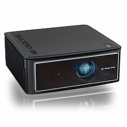 Egate EO9023 O9 Zen Projector, 1st with Auto Physical Elevate + Digital Offset, FHD 1080p Native Resolution, 570 ANSI Lumens, 250 inch (635cm) Display, Auto (Focus + Keystone + Elevate), 2GB-32GB, Wi-Fi BT, AOSP Android 9, Pre-Installed OTT Apps