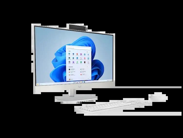 HP 24-CR0901IN, Intel Core i3-1315U Processor, 8GB RAM, 512GB SSD Storage, Windows 11 Operating System, All in One Desktop
