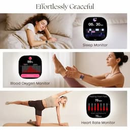 Titan 95416kp01k AiRA Women Smartwatch 1.70 inch AMOLED Display, AI Chat, Functional Crown, Luna Wellness, 24/7 Health Suite, Unisex Pink Smartwatch