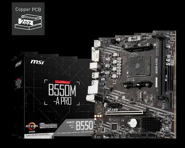 MSI B550M- A PRO B550M- A PRO Motherboard