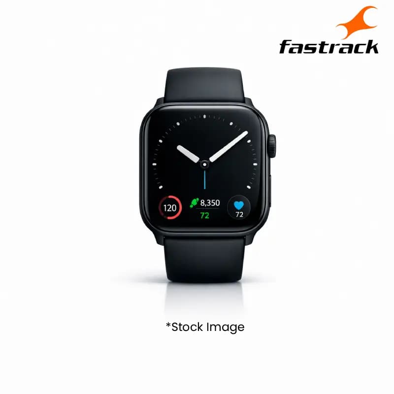 Fastrack 38175PP03K Vox Plus Gun & Grey Smart Watch