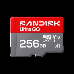 SanDisk SDSQUGN-256G-GN6MN Ultra Go C10 microSD R190 MB/S - 256 GB