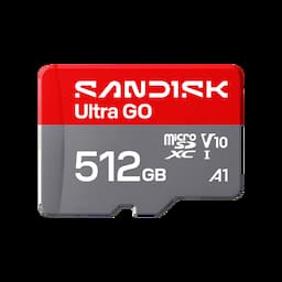SanDisk SDSQUGN-512G-GN6MN Ultra Go C10 microSD R190 MB/S - 512 GB