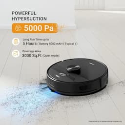 Eureka Forbes Smartclean Auto Bin Robotic Vacuum Cleaner