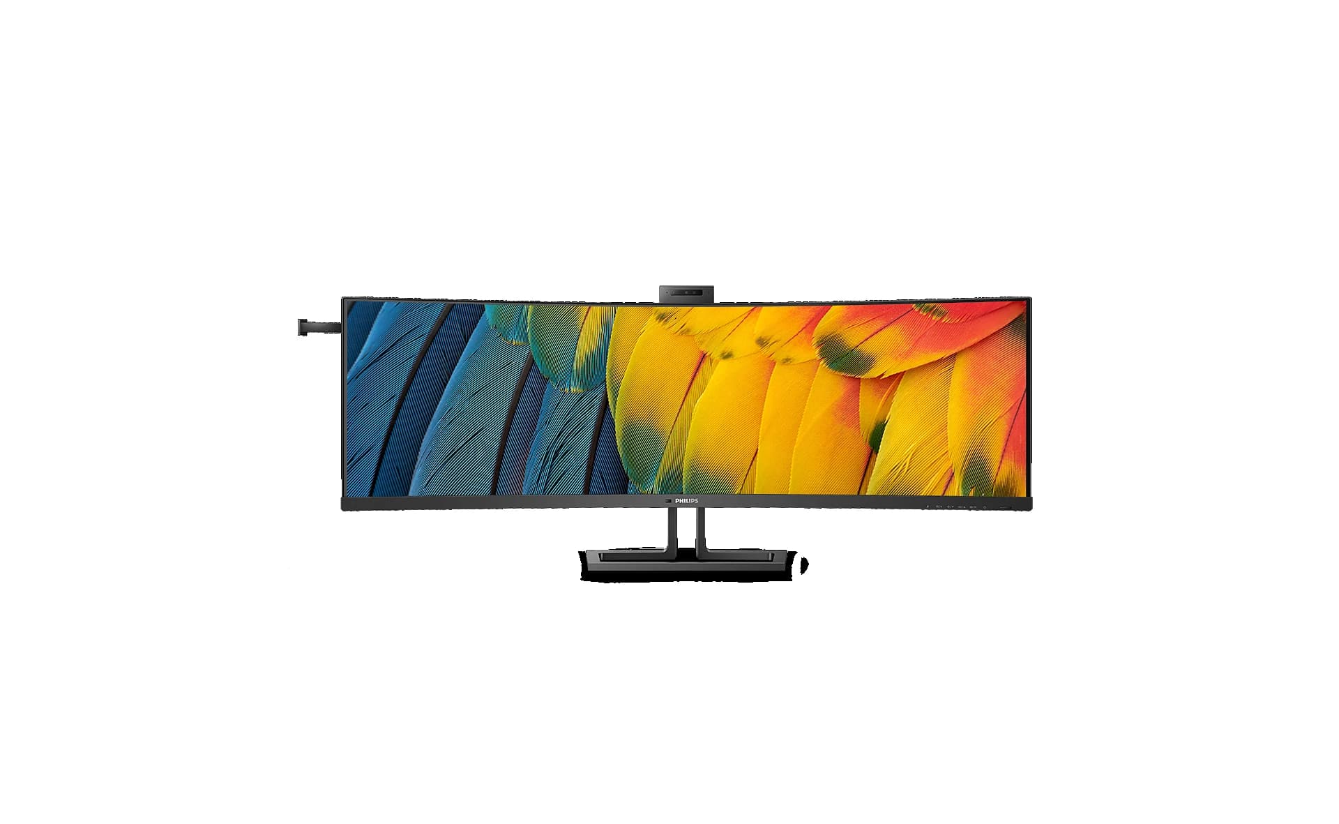 Philips 45B1U6900CH/94, 44.5 Inch Dual QHD 32:9 SuperWide Curved USB-C Business Monitor, Webcam, Black