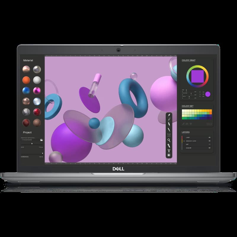 Dell INDM3480N3-4 Precision 3480 Mobile Work Station, Intel corei7-1355U Processor, 16GB Memory, 512 SSD Storage, Ubuntu