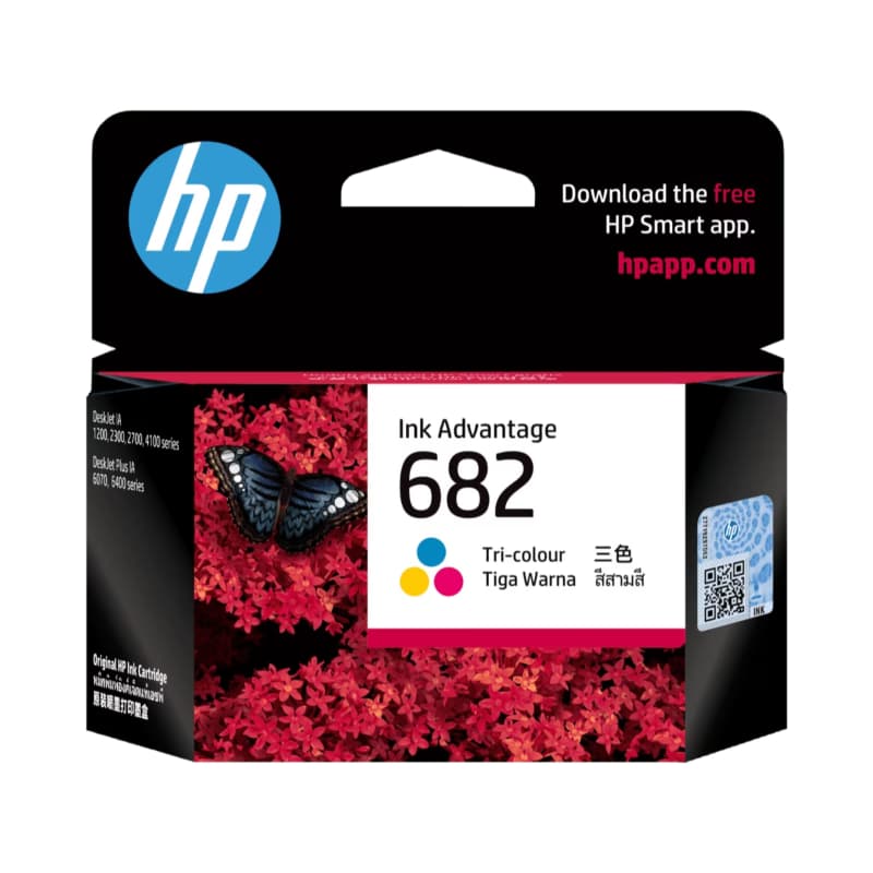 HP 3YM76AA 682 Tri-color Original Ink Advantage Cartridge