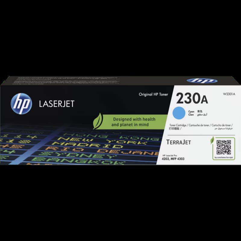 HP W2301A 230A Cyan LaserJet Toner Cartridge