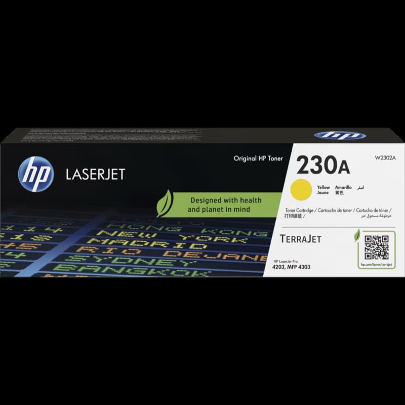 HP W2302A 230A Yellow LaserJet Toner Cartridge