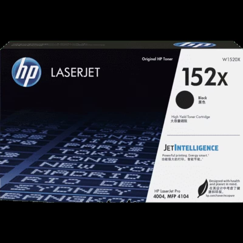 HP W1520X 152X Black LaserJet Toner Cartridge