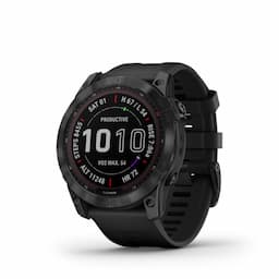 Garmin 010-02541-45 Sapphire Solar - Black DLC Titanium with Black Band