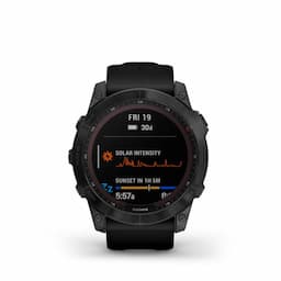 Garmin 010-02541-45 Sapphire Solar - Black DLC Titanium with Black Band