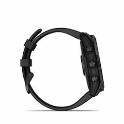 Garmin 010-02541-45 Sapphire Solar - Black DLC Titanium with Black Band