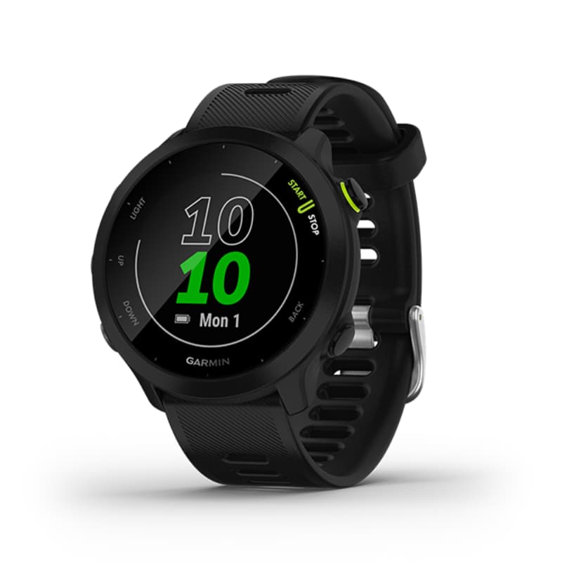 Garmin 010-02562-50 Forerunner 55 Black Unisex Smart Watch