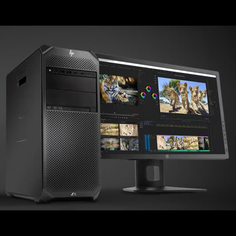 HP Z6 G4 Workstation Intel Core i7 16GB RAM 512GB 7200 SATA Hard Disk DVD-RW Windows 10 pro 3 Years