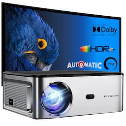 Egate EO9025 O9 Pro Zen Android, Full HD 1080p Native, 690 ANSI, Android, 2GB RAM-16GB ROM, ARC HDMI, Automatic, Dolby Audio, WIF+BT, pre-loaded Netflix, Prime, Hotstar & More, Projector