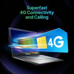 Primebook 4G - DC PB4G11064#006C, Mediatek MT8788, 4 GB RAM, 64 GB eMMC Storage, Prime OS, 11.6 inch, Black, 1.2 kg, Thin and Light Android Laptop. MRP: 24990