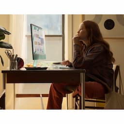 Apple Z19D002GA-iMac 24 inch,M3 Chip 8-core CPU 10-core Graphics 16-core Neural Engine, 24GB RAM, 1TB Storage, Silver