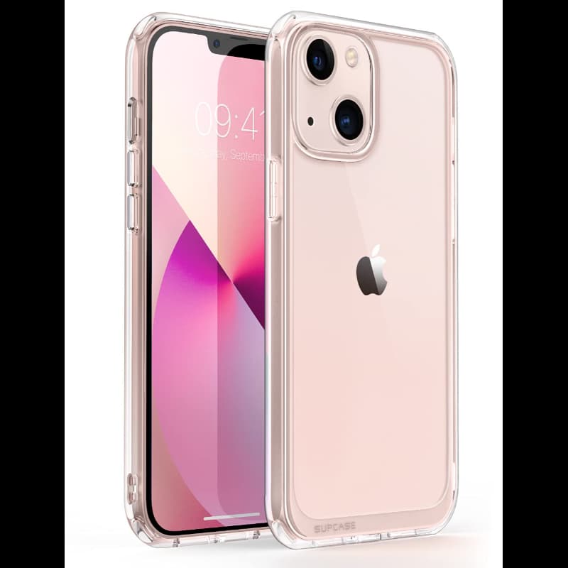 SUPCASE Unicorn Beetle Style Series Case for iPhone 13 Mini (2021 Release) 5.4 Inch, Premium Hybrid Protective Clear Case, Clear