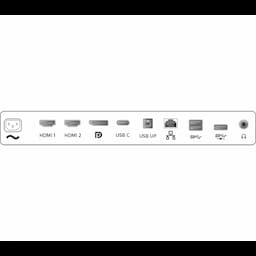 Philips 499P9H1/94, 49 Inch Dual QHD 32:9 SuperWide Curved Business Monitor, USB-C Docking, Webcam, Black