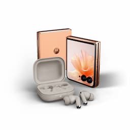 Motorola PB1T0052IN Razr 50 Ultra Android Smartphone, 4 Inch/6.9 Inch Display, Qualcomm Snapdragon 8s Gen 3 Processor, 12 GB  Memory, 512 GB Storage, Star Dust