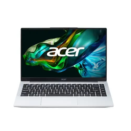 Acer UN.342SI.003 Aspire 3 Intel Core Celeron N4500 Processor Laptop (Windows 11 Home/ 8 GB/ 256 GB SSD) A324-45 with 35.56 cm (14") TN HD Display, Pure Silver, 1.3 KG