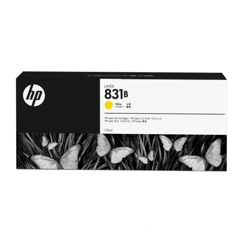 HP CZ691A 831B 775-ml Yellow Latex Ink Cartridge