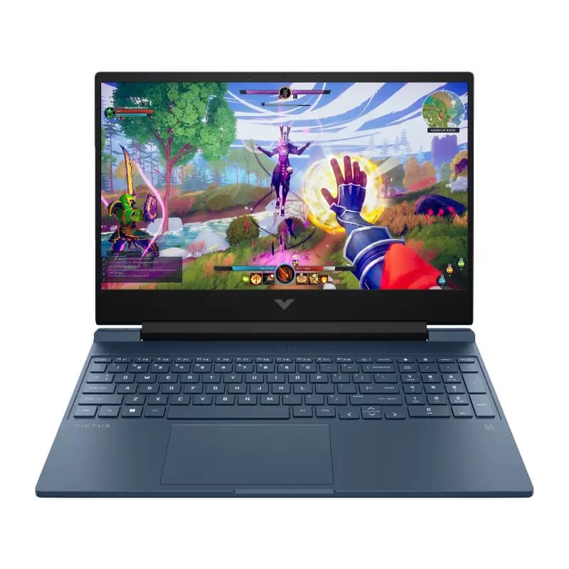 HP A1QV2PA#ACJ Victus Gaming Laptop 15-Fa1227tx, Intel Core I5-12450, 16 GB RAM, 512 GB Storage, 4 GB NVIDIA Geforce RTX 2050, Performance Blue, Laptop