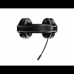 AULA S605 Professional RGB Gaming Headphones with Adjustable Mic Wired Gaming Headset (On The Ear), Black