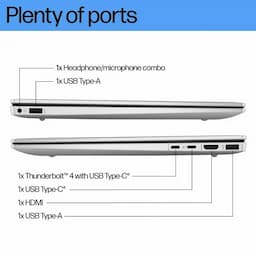 HP 9U100PA#ACJ Pavilion Plus 35.6 cm Laptop 14-ew0116TU, 13th Generation Intel Core i5 Processor, 16 GB RAM, 512 GB Storage