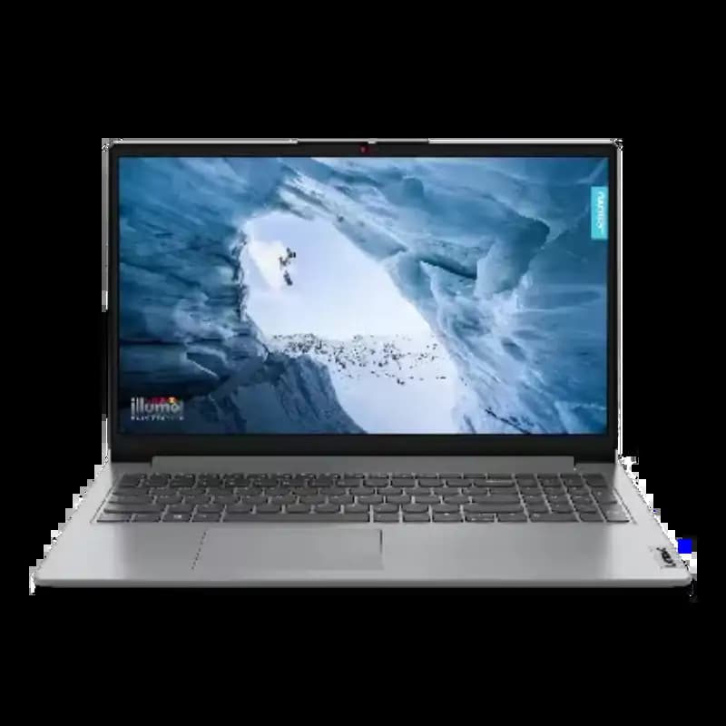 Lenovo 82V700ECIN IdeaPad Slim 1i Notebook Laptop, Intel Celeron N4020 (1.10 GHz up to 2.80 GHz) Processor, 8 GB DDR4-2400MHz (SODIMM) Memory, 512 GB SSD M.2 2242 PCIe Gen4 TLC Storage, 39.62cms (15.6) HD Display, Windows 11 Home, Cloud Grey