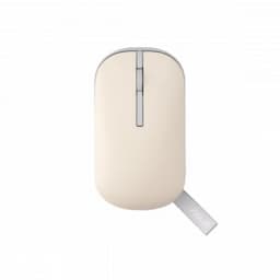 ASUS 90XB07A0-BMU0C0 Marshmallow Wireless Mouse MD100-OM-GTL, Bluetooth 5.0 / RF 2.4 GHz, 800 / 1000 / 1600 Adjustable DPI, AA batteryx1 Battery Type, Oat Milk