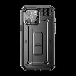 SUPCASE Polypropylene Unicorn Beetle Pro Series Case For Iphone 13 Pro (2021 Release) 6.1 Inch, Built-In Screen Protector Full-Body Rugged Holster Case, Black
