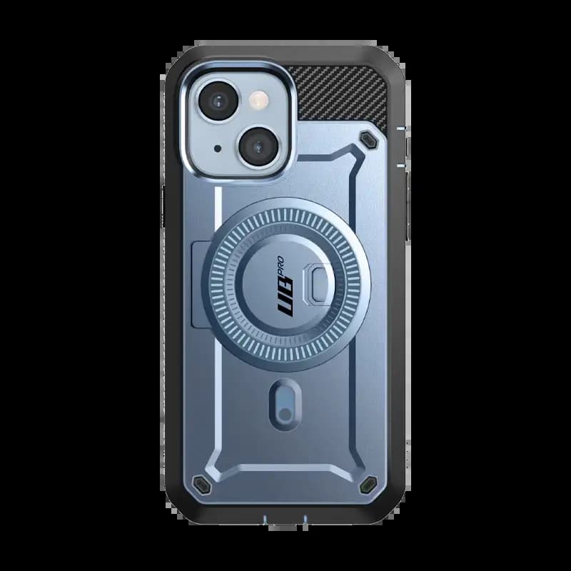 SUPCASE Unicorn Beetle Pro Series Case Compatible with MagSafe for iPhone 14 Plus, 6.7 Inch (2022), with Bult-in Screen protector, Azure