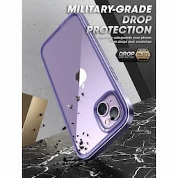 SUPCASE Unicorn Beetle Edge XT Series Case Designed for iPhone 14 Plus (2022 Release) 6.7 Inch, with Built-in Screen protector, Mauve
