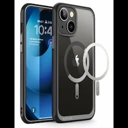 SUPCASE Unicorn Beetle Style Series Case Compatible with MagSafe for iPhone 14 Plus 6.7 Inch (2022), Premium Hybrid Protective Clear Case, Black