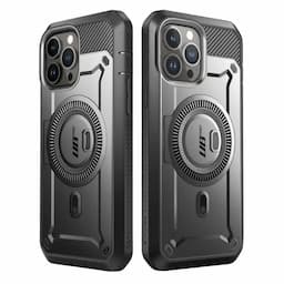 SUPCASE Unicorn Beetle Pro Series Case Compatible with MagSafe for iPhone 14 Pro Max, 6.7 Inch (2022), with Bult-in Screen protector, Black